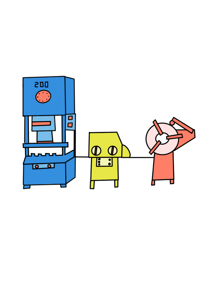 順送プレス200ｔ